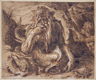 Neptune by Jacques II de Gheyn